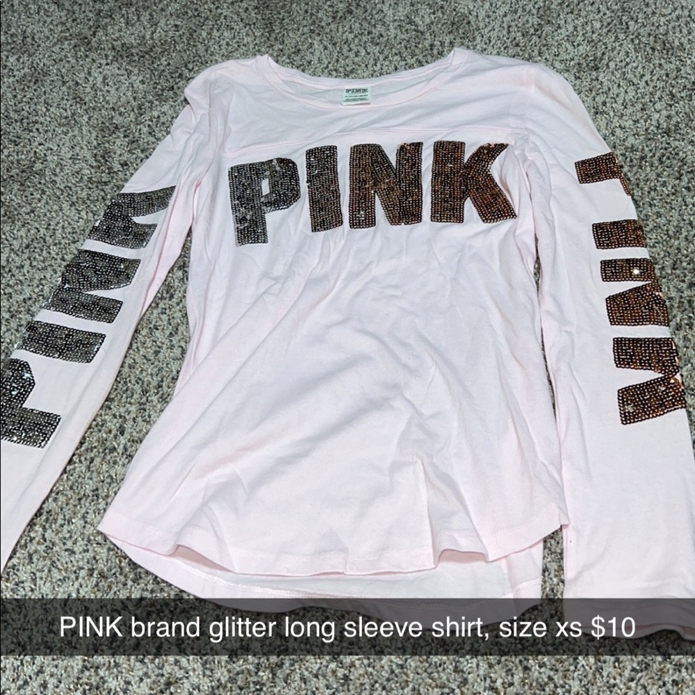 PINK Long Sleeve Tee